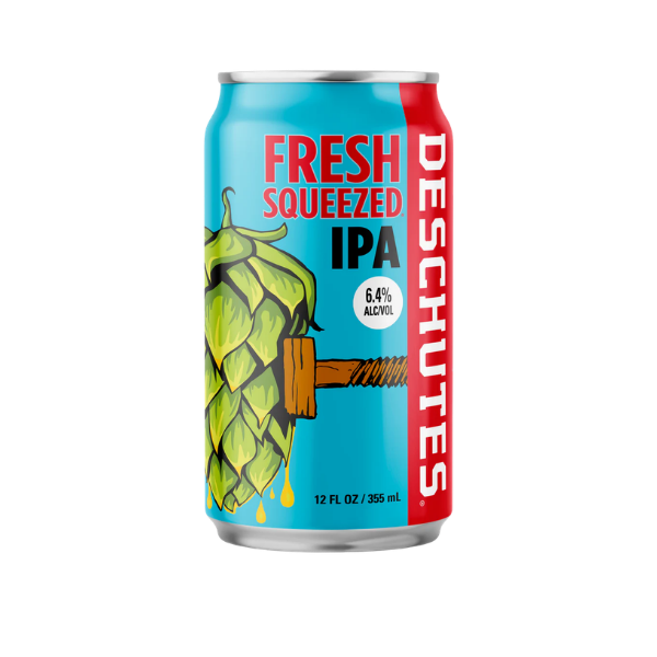 Fresh Squeezed IPA is perfectly crushable and balanced with bright citrus and tropical fruit notes from delicious Citra and Mosaic hops.